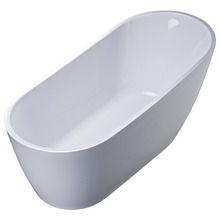 Assertio Gloss White Acrylic Freestanding Bath